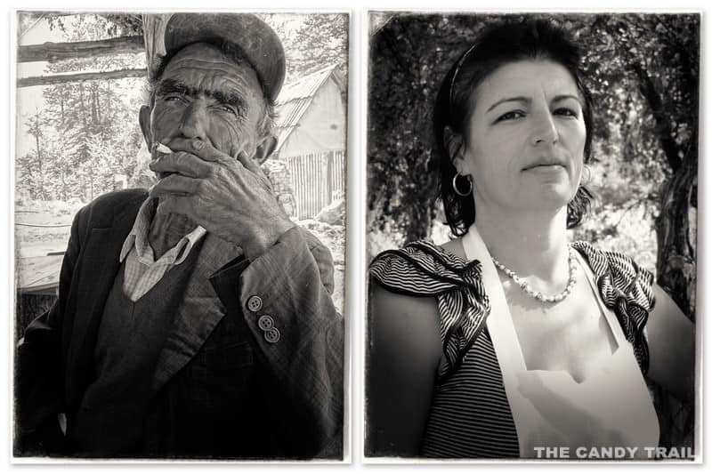 albania old man and middle age woman