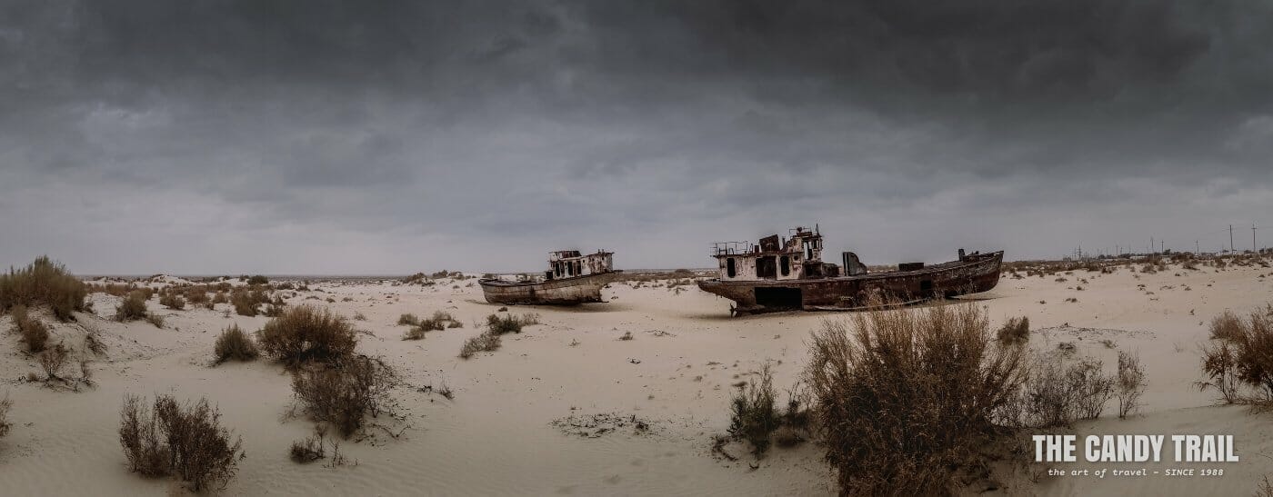 cemetery of ships Aral Sea Moynaq
