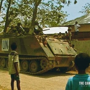 UN APC Maliana East Timor