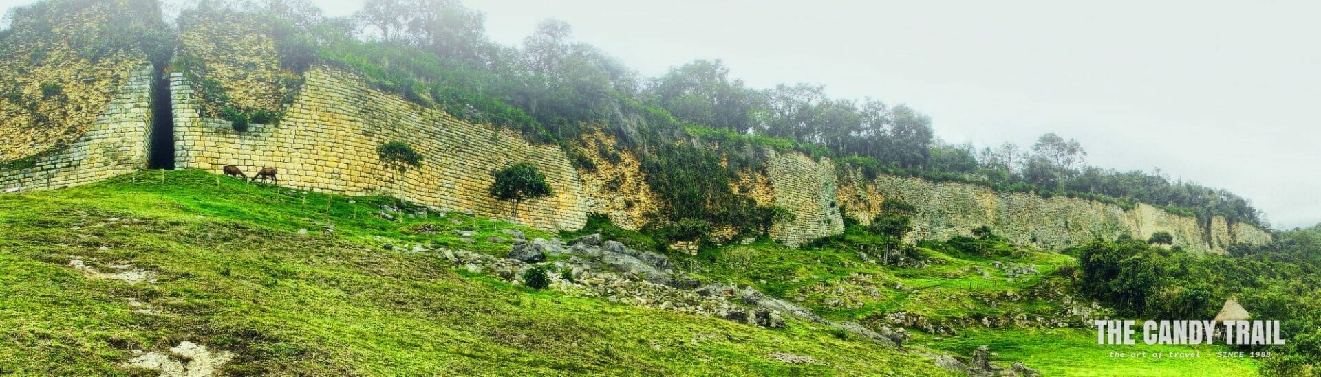 kuelap ruins panorama chachapoyas peru