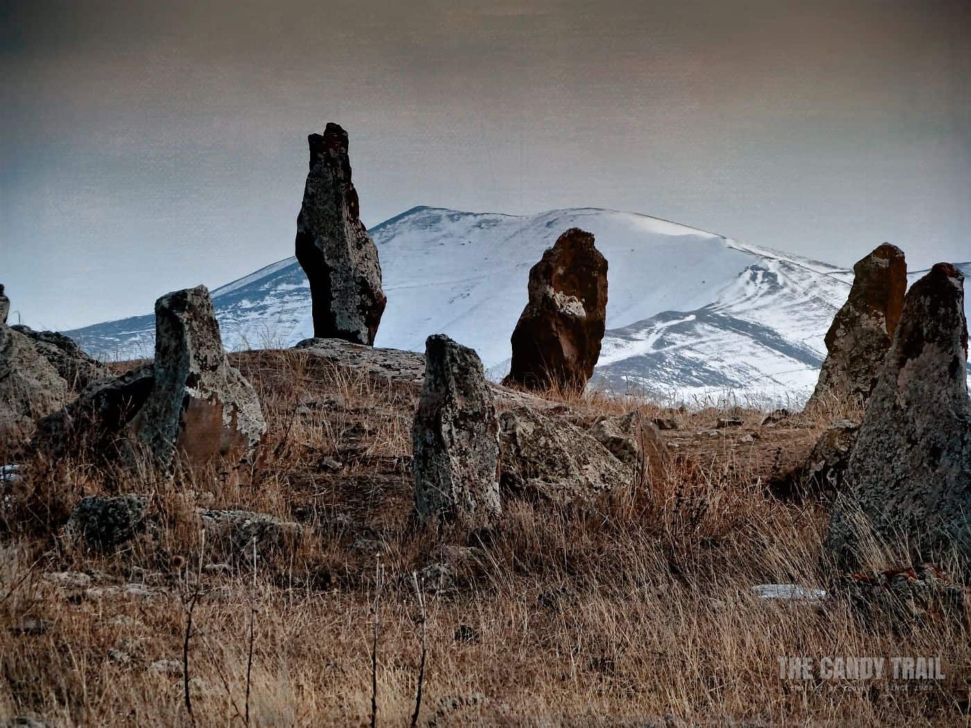 Standing Stones at Zorats Karer in  Armenia