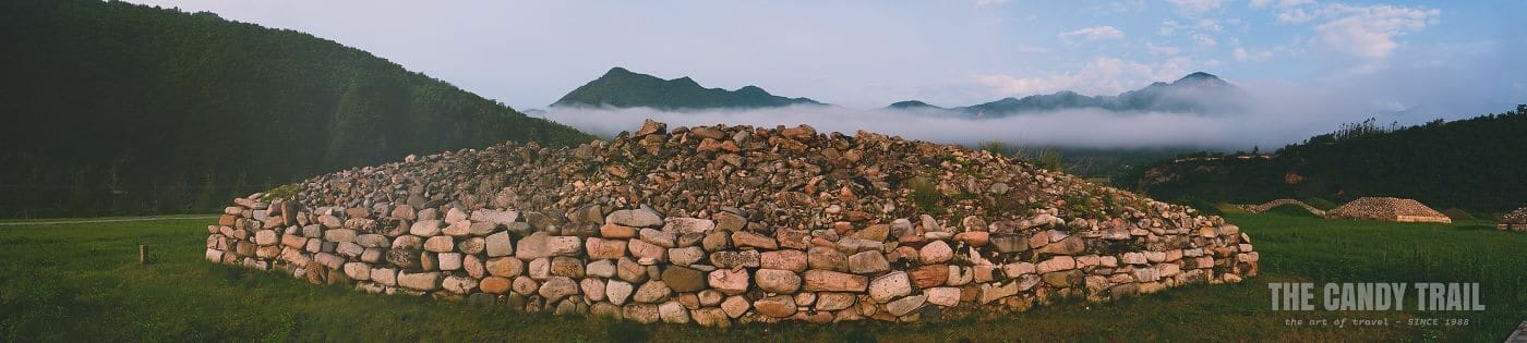 Wandu Ruins Tomb Of Nobles Panorama China