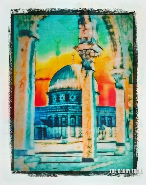 Dome Of The Rock Jerusalem Art By Mrp