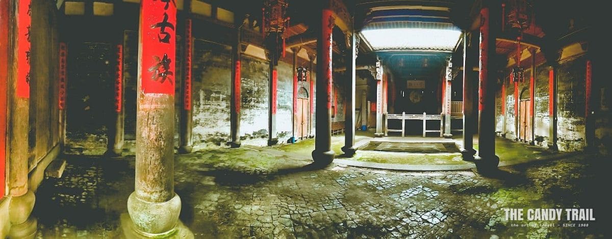 Temple Interior Xinye Village China