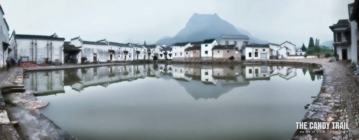 Xinye Ancient Village China Panorama