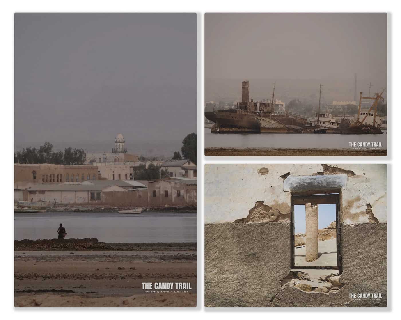 Berbera Somaliland Scenes Collage