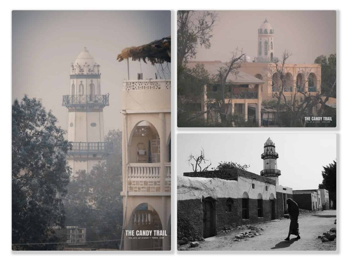 history of berbera - mosques in old town of Somaliland port city.