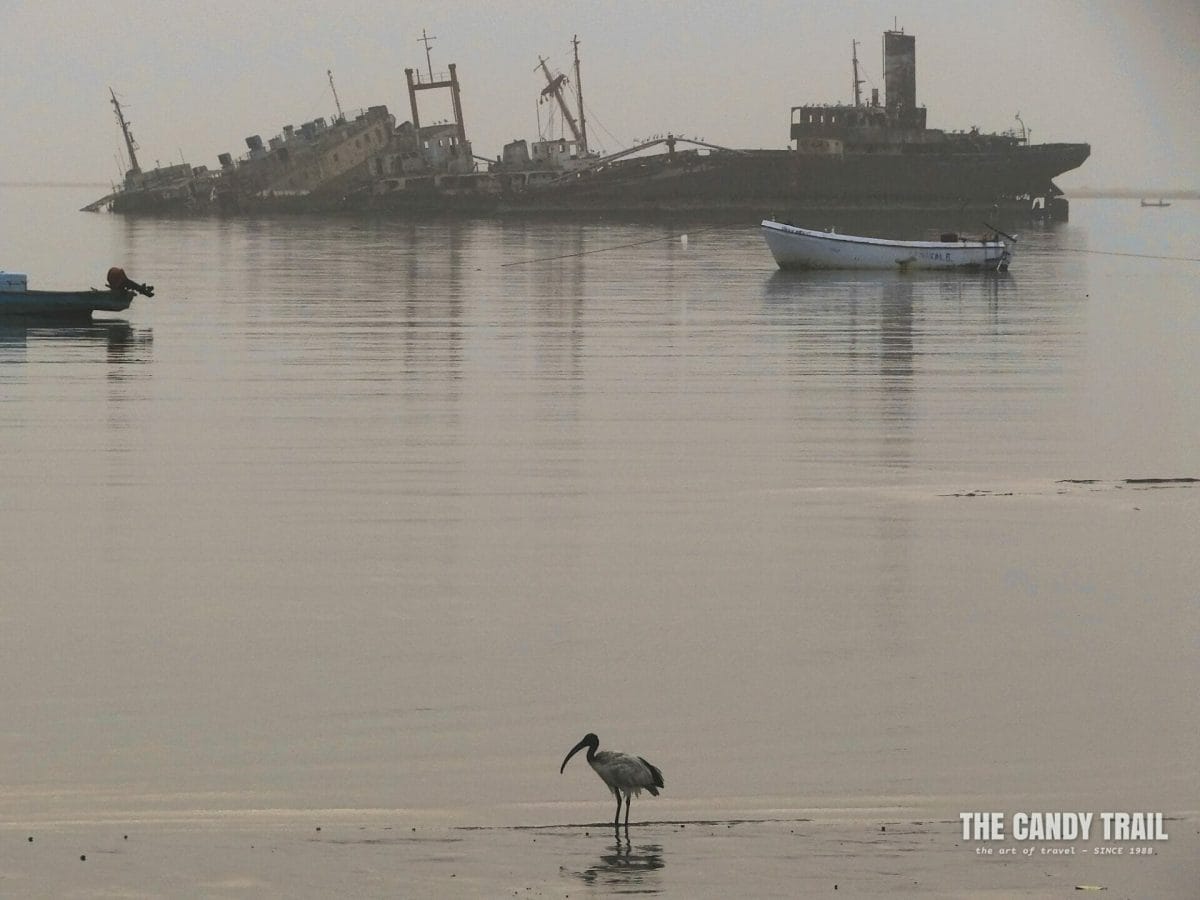 Ship Wrecks old port of Berbera Somaliland