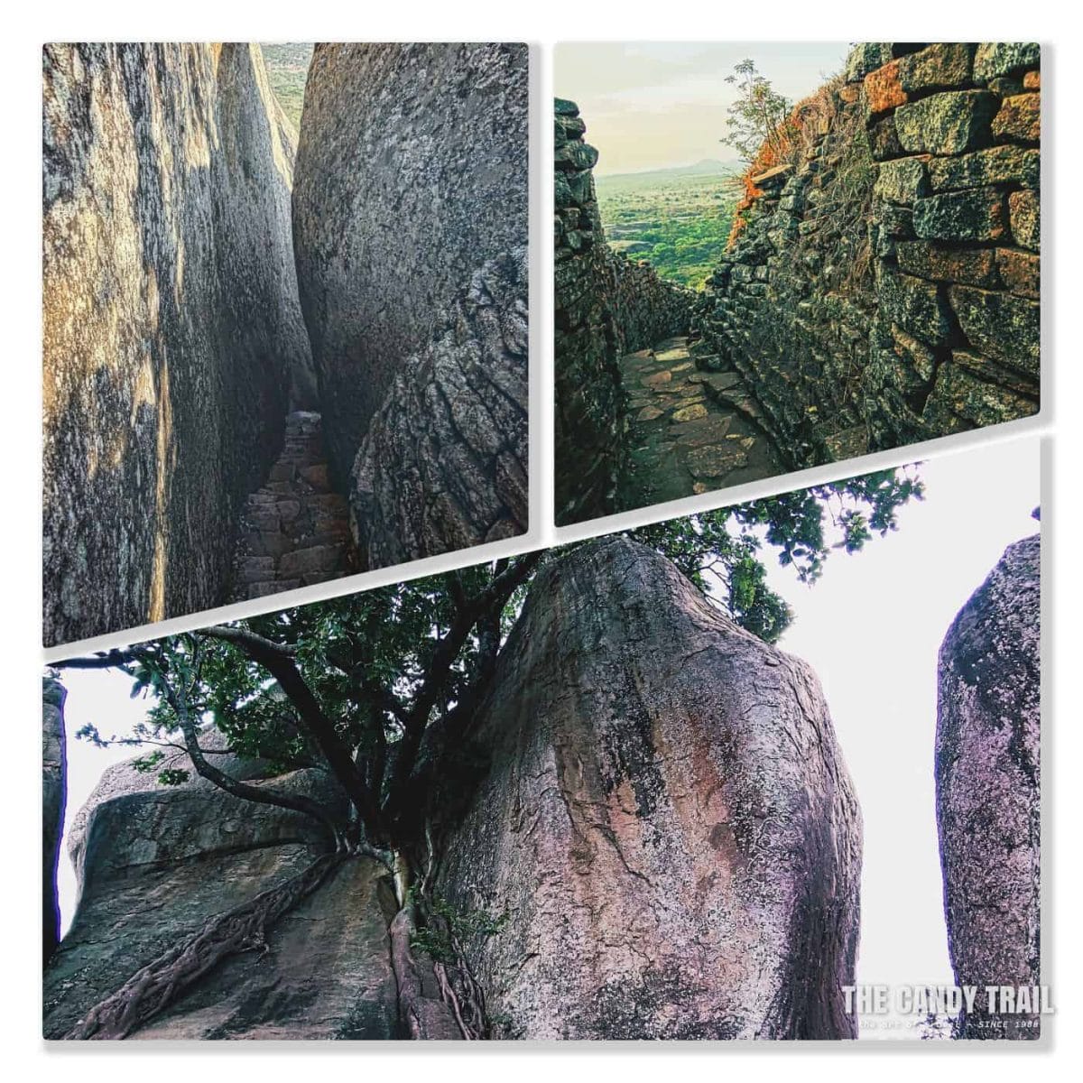 Narrow Cliff Paths Great Zimbabwe Ruins