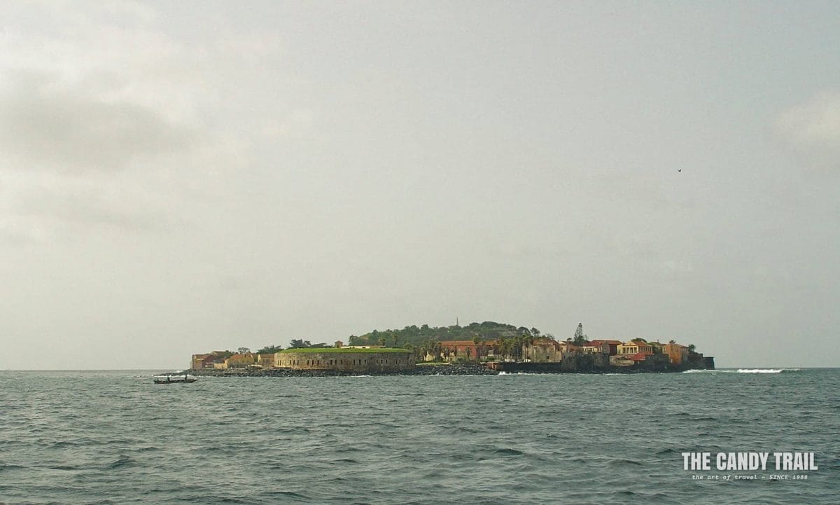 Approaching Goree Island from Dakar