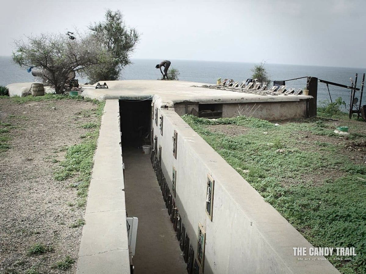 bunker on goree island senegal