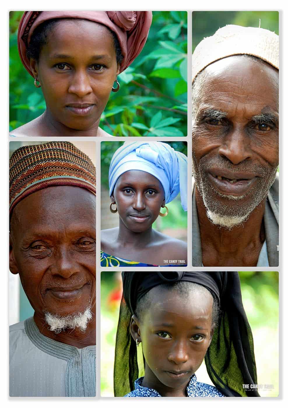 Muslim people of doucki in guinea