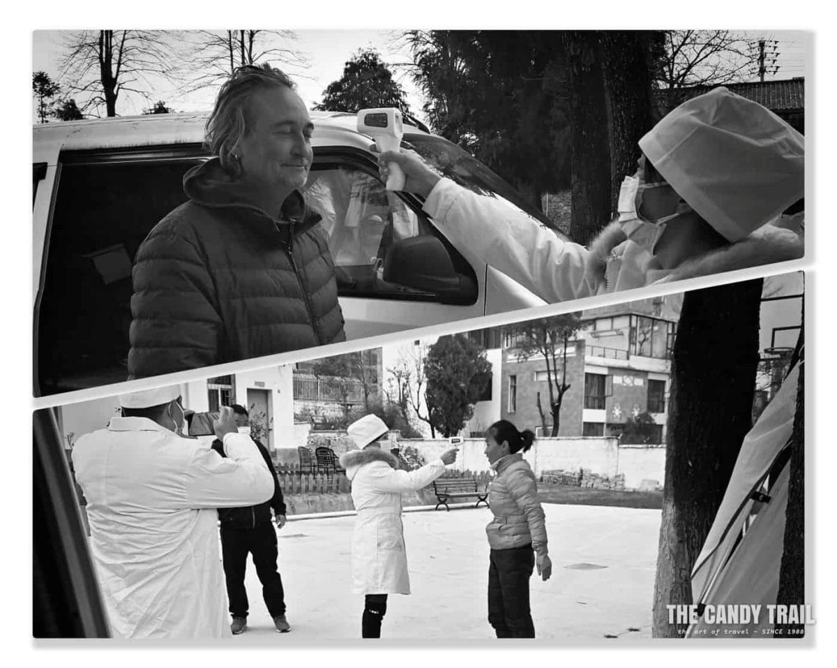 temperature checks coronavirus china