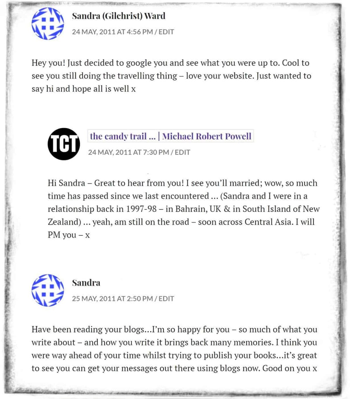 jaded travel blues blog comments