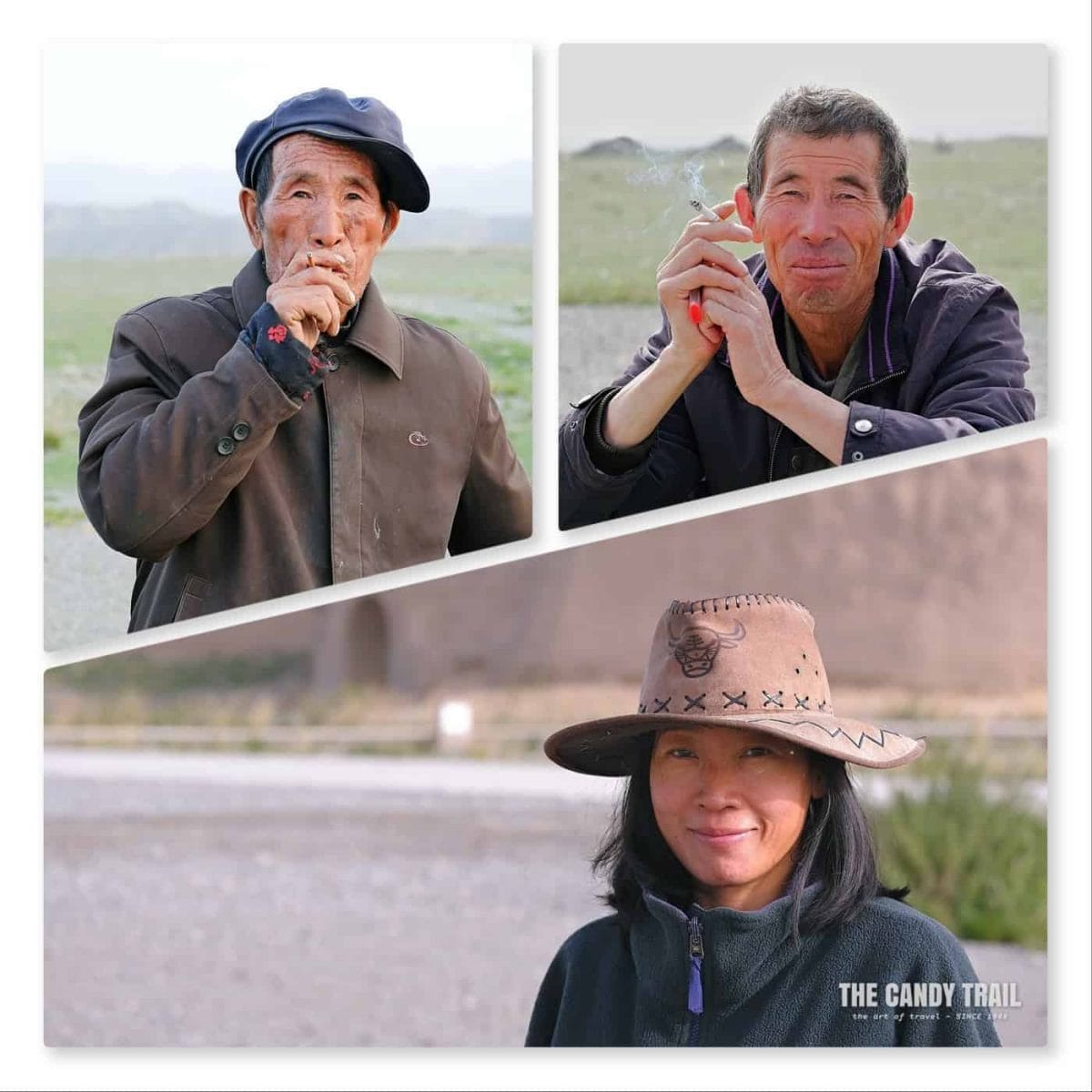 locals of Yongtai fortress gansu china