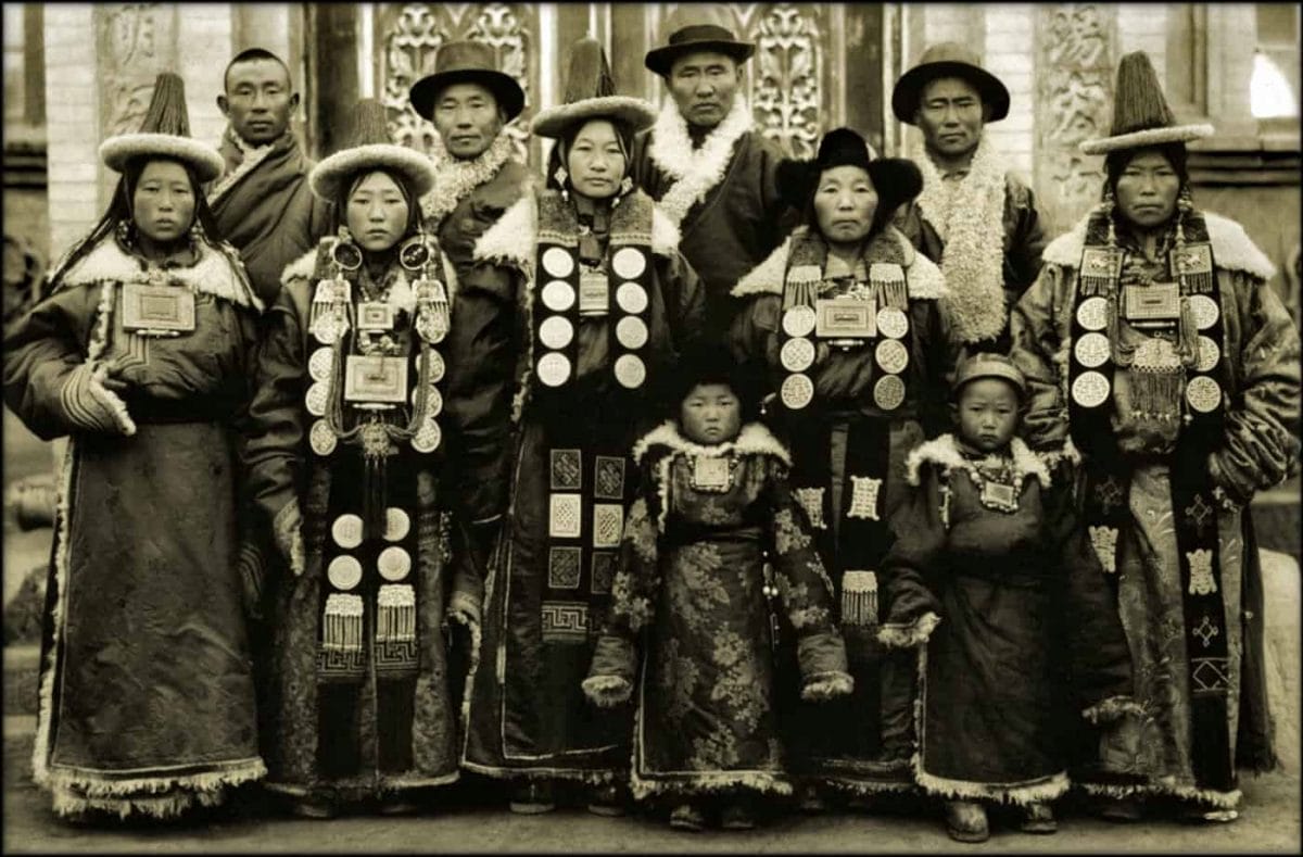 yugur nomads historic photo