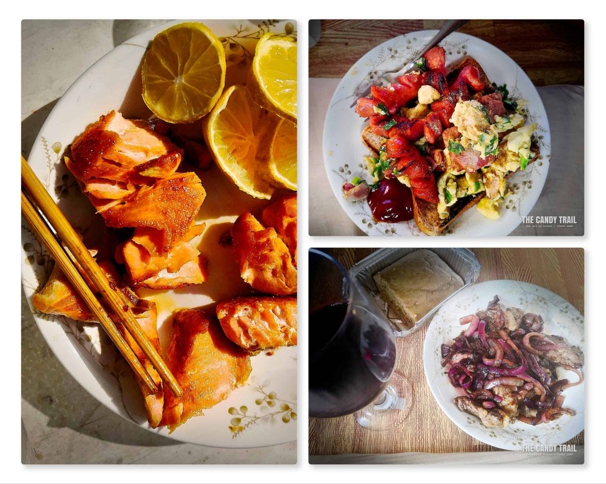 van life meals traveling in china