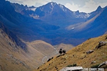 ala kol lake horse trekking kyrgyzstan