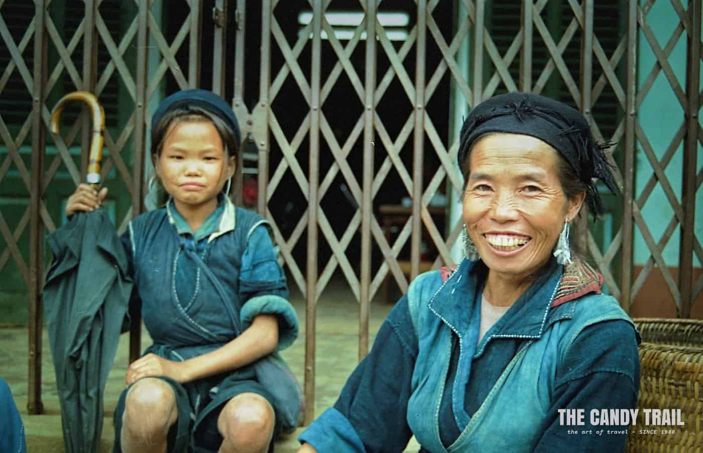 hmong hill tribe woman and gil sapa vietnam 1994
