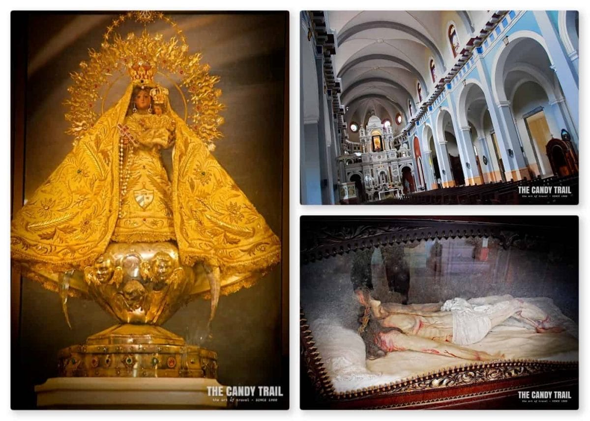 Interior of Basilica de Nuestra Señora del Cobre