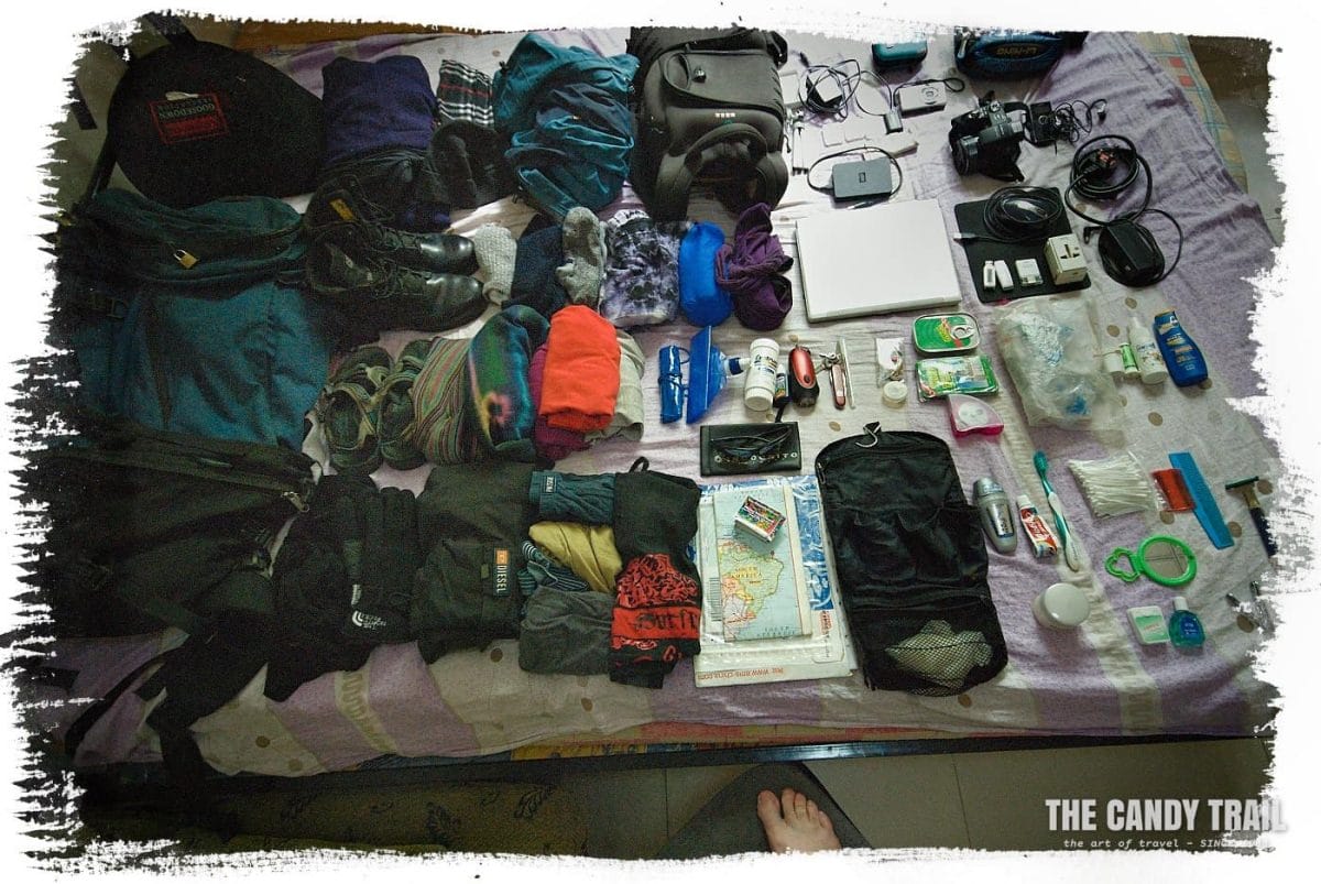 backpacking travel gear