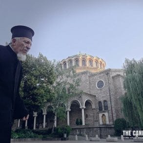 priest sveta nedelya cathedral sofia bulgaria