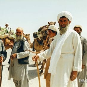 tribesmen baluchistan desert pakistan 1990