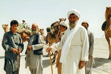 tribesmen baluchistan desert pakistan 1990