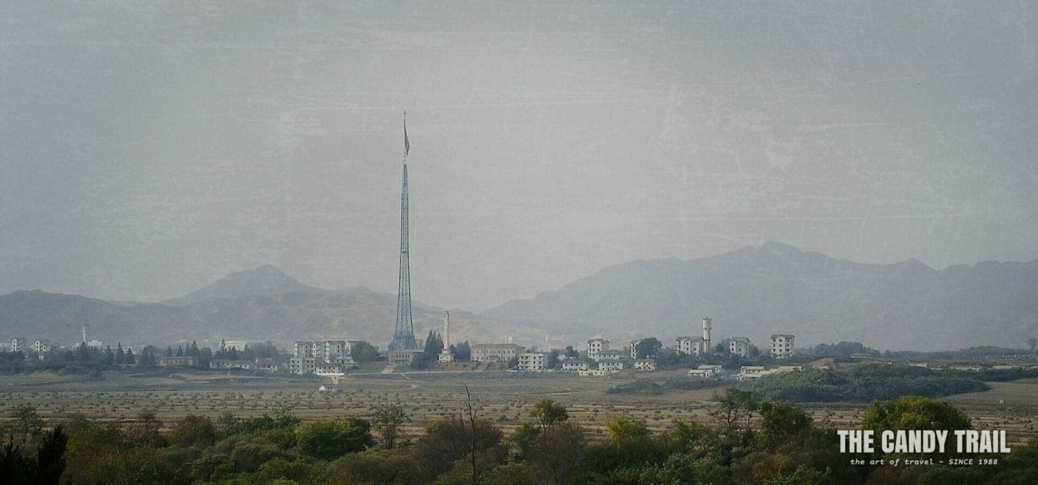 north korea city view dmz south korea