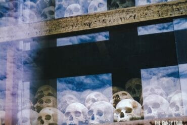 killing fields skulls in sky cambodia 1994