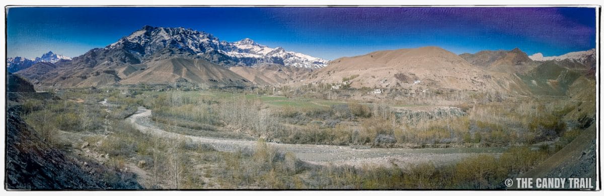 ladakh valley panorama india
