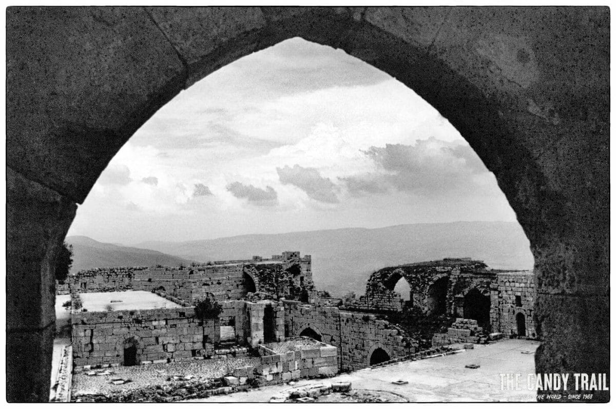 krak des cavaliers castle syria 1989