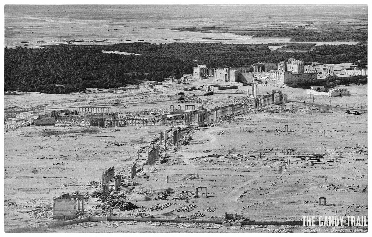 palmyra ruins syria 1989