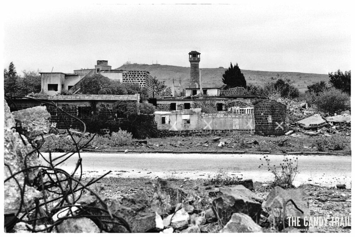 quneitra city ruins syria 1989