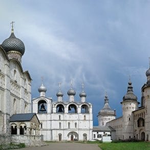 rostov veliky onion domed churches russia
